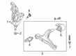 Cadillac XT4 Control Arm Diagram - 42864415