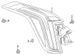Cadillac Back Up Light Diagram - 85133320