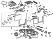 Chevy Silverado 1500 HVAC Control Module Diagram - 23486614