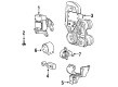 1997 Oldsmobile Achieva Engine Mount Diagram - 22597589