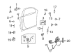 2014 Buick Enclave Door Lock Actuator Diagram - 22820695