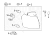 GMC Tail Light Diagram - 23389936