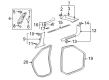 2012 Cadillac CTS Door Seal Diagram - 22895388