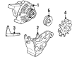Chevy Blazer Alternator Bracket Diagram - 10069980