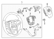 Buick Cascada Cruise Control Switch Diagram - 13352971