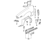 Pontiac Emblem Diagram - 22571478