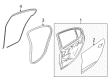 2017 Chevy SS Door Seal Diagram - 92161705