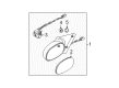 Saturn LS2 Side View Mirrors Diagram - 22707325