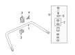 Buick Sway Bar Bushing Diagram - 06270752