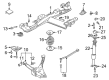 2004 Cadillac DeVille Shock Absorber Diagram - 22064873