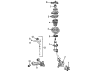 Cadillac Ride Height Sensor Diagram - 25767359