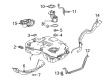 Chevy Equinox Fuel Tank Diagram - 85531335