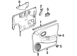 Saturn Door Armrest Diagram - 21052686