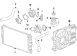 Chevy Radiator fan Diagram - 42441974