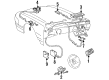 Cadillac Allante Air Bag Sensor Diagram - 16170219