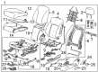2016 Chevy Cruze Seat Cushion Pad Diagram - 95459511