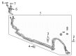 Buick Enclave A/C Hose Diagram - 84951613
