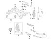 Cadillac Ride Height Sensor Diagram - 84391114