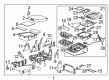 Cadillac Cup Holder Diagram - 23363011