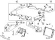Cadillac XLR Coolant Pipe Diagram - 19129890