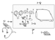 2017 GMC Terrain Headlight Diagram - 84791979