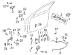 2006 Chevy Trailblazer Door Striker Diagram - 25767962