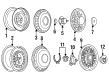 Cadillac DeVille Emblem Diagram - 25533214