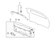 2006 Chevy Trailblazer Door Handle Diagram - 15132754
