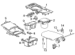 Buick Regal TourX Cup Holder Diagram - 13485259