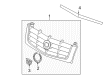 Cadillac Escalade Emblem Diagram - 88943423