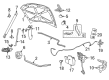 Chevy Hood Cable Diagram - 92229980