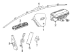 Cadillac XT4 Air Bag Sensor Diagram - 13552626
