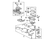 Oldsmobile Intrigue Automatic Transmission Shifter Diagram - 10312727
