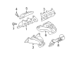 2012 Buick Enclave Exhaust Heat Shield Diagram - 12591291