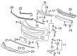 Chevy Camaro Bumper Diagram - 22997721