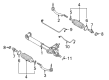 Chevy Rack and Pinion Boot Diagram - 26089593