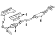 GMC C3500 Exhaust Pipe Diagram - 15629014