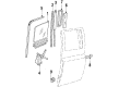 Chevy K20 Suburban Window Regulator Diagram - 22030649