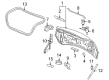 Chevy Malibu Door Lock Diagram - 20774887