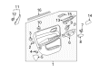 Buick Power Window Switch Diagram - 25828886