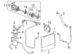 Chevy Silverado 1500 A/C Compressor Diagram - 89019400