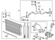 Chevy Equinox A/C Accumulator Diagram - 84555537
