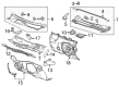 Pontiac Dash Panels Diagram - 20914395