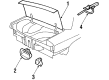 Chevy Beretta Weather Strip Diagram - 10114600