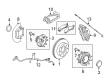 Chevy Silverado 2500 HD Brake Caliper Repair Kit Diagram - 84751824