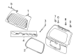 2006 Chevy Trailblazer Door Handle Diagram - 88943623