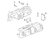 2006 Cadillac SRX Dash Panel Vent Portion Covers Diagram - 15229345