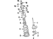 Chevy Metro Coil Spring Insulator Diagram - 96060511
