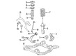 Saturn Sway Bar Link Diagram - 15218268
