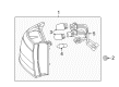 Buick Verano Back Up Light Diagram - 22908910